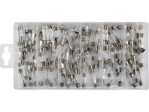 Bezpieczniki szklane YATO zestaw 6x30mm samochodowe 120 szt. YT-83130