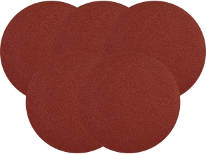 Krążki ścierne na rzep YATO 125mm P40 do metalu drewna zestaw 5 szt. YT-83431
