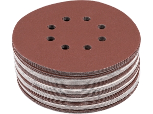 Krążek ścierny YATO na rzep 150mm P220 8 otworów do drewna 50 szt. YT-834598