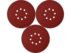 Krążek ścierny YATO na rzep 180mm P60 do gipsu farby drewna 3 szt. YT-83461