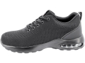 Półbut sportowy czarny unisex, widok z lewej strony YATO YT-80635