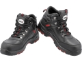 Buty robocze YATO Paran S3 czarne z czerwonymi wstawkami, para z przodu YT-80653