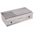 płyta grillowa duża 100 cm pół ryflowana 2 x 3200W - dostępna w magnum-pro.pl