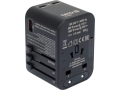 Adapter podróżny z przełącznikami EU, UK, USA/AUS i portem USB-A YATO YT-81303