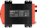Etykieta z danymi technicznymi przetwornicy napięcia YATO 300 W, widok z góry YT-81481