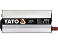 Przetwornica napięcia 800W z widokiem na tylną ściankę z wejściem 12V YATO YT-81491