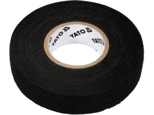 Taśma parciana YATO do wiązek kabli 19mm x 15m izolacyjna YT-81500