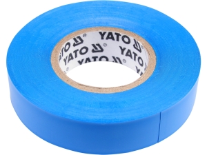 Taśma izolacyjna YATO elektroizolacyjna pvc 15mm 20m niebieska YT-81591