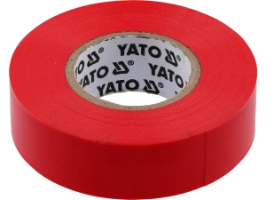 Taśma elektroizolacyjna YATO pvc 19mm x 20m 0.13mm czarna YT-8166