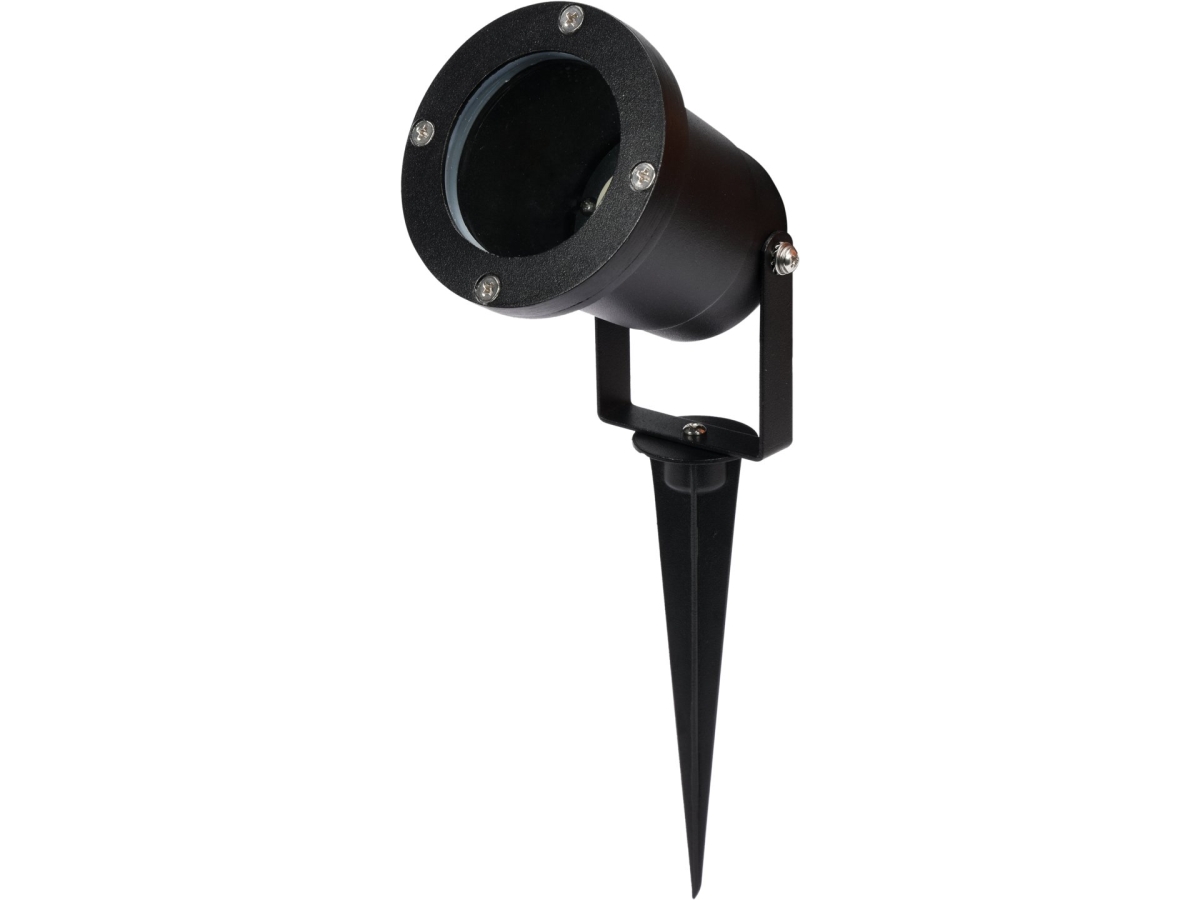 Lampa ogrodowa reflektor czarna ze szpikulcem do wbicia w ziemię YATO YT-81775