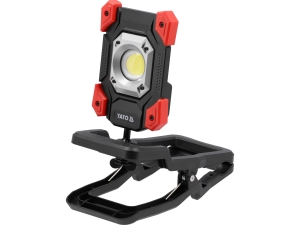 Reflektor przenośny led YATO 20W 2000 lm z zaciskiem 360° YT-818216