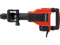 Młot wyburzeniowy SDS max czerwono-czarny widok z boku YATO YT-82003