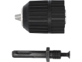 Uchwyt wiertarski z żebrowaną obudową i adapter SDS plus z boku YATO YT-820305