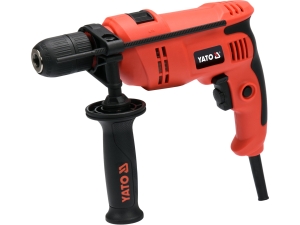 Wiertarka udarowa YATO 710W sieciowa 13mm walizka regulacja prędkości YT-82034