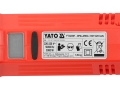 Tabliczka znamionowa opalarki z wyświetlaczem LCD i danymi zasilania 3000 W YATO YT-82297