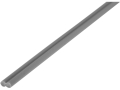 Szary wkład z PVC o przekroju z podłużnym rowkiem, zbliżenie YATO YT-82306
