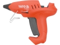 Pistolet do kleju na gorąco YATO pomarańczowy z boku YT-82401