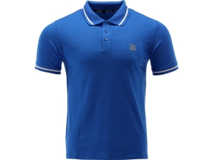 Koszulka polo męska YATO soft bawełniana 200g niebieska guziki rozmiar XL YT-78627