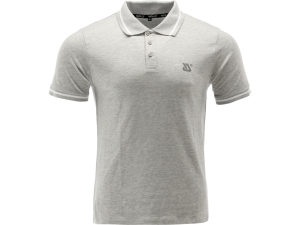 Koszulka polo męska YATO soft szary melanż bawełniana 200g rozmiar XXL YT-78634