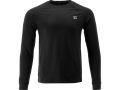 Koszulka robocza longsleeve z długim rękawem czarna, widok z przodu YATO YT-78833