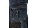 Kieszeń cargo spodni roboczych z suwakiem i zapięciem na rzep, zbliżenie YATO YT-79084
