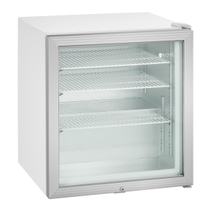 Zamrażarka 88 litrów z przeszklonymi drzwiami 