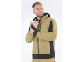 Polar roboczy z kapturem sarna, mężczyzna w bluzie z zamkiem i rękami przy ciele YATO YT-79196