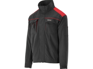 Bluza robocza YATO comfy bawełniana męska 7 kieszeni czarna rozmiar M YT-79231