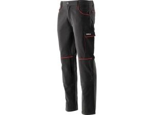Spodnie robocze męskie YATO comfy czarne bawełna do pasa rozmiar L YT-79242