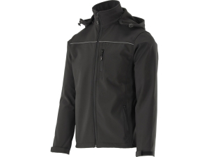 Kurtka robocza softshell YATO z kapturem czarna 3xl YT-79555