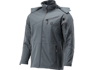 Kurtka softshell YATO radiator z kapturem męska szara rozmiar S YT-79570