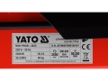 Tabliczka znamionowa łuparki do drewna YATO moc 2300 W nacisk 24,2 MPa YT-79951