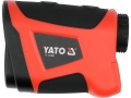 Dalmierz laserowy widok z boku z tabliczką logo YATO i pokrętłem YT-731290