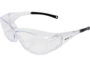 Okulary ochronne typu fit over,wykonane z bezbarwnego poliwęglanu YATO YT-73602