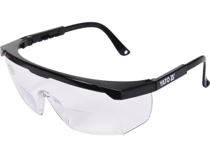 Okulary ochronne YATO korekcyjne +2 przeciwodpryskowe bezbarwne YT-73613