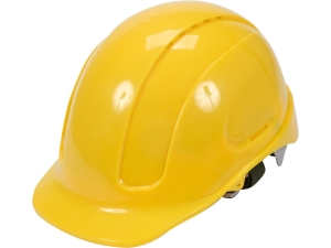Kask ochronny YATO żółty abs budowlany regulowany dla budowlańców YT-73971