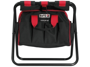 Torba narzędziowa YATO otwarta z krzesełkiem 42x29x30cm monterska nylon YT-7446