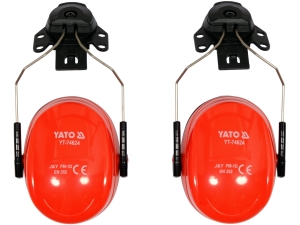 Nauszniki przeciwhałasowe na kask YATO snr 28 db ochronniki słuchu YT-74624