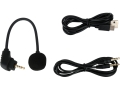Zestaw akcesoriów do nauszników: mikrofon, kabel USB i kabel audio jack YATO YT-74627