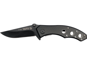 Nóż składany YATO 190mm z blokadą stal nierdzewna i aluminium YT-76051
