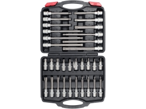 Zestaw kluczy trzpieniowych TORX YATO 1/2 cala 32 szt.uki s2 YT-77541