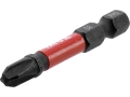Bit udarowy Phillips PH3 50 mm z czerwoną obejmą, widok ukośny YATO YT-78042
