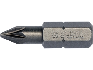 Bity do wkrętarki YATO zestaw 10 szt. pozidriv pz1 25mm 1/4 cala s2 YT-78134
