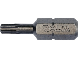 Bity do wkrętarki YATO zestaw 10 szt. TORX T15 25mm 1/4 cala stal s2 YT-78142