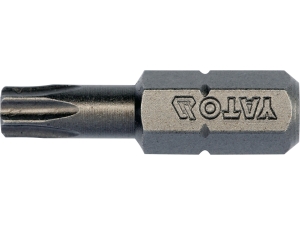 Bity do wkrętarki YATO TORX T25 1/4 cala 25mm zestaw 10 szt. YT-78144