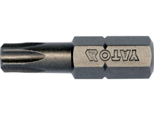 Bity do wkrętarki YATO zestaw 10 szt. TORX T27 25mm 1/4 cala s2 YT-78145