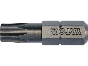 Bity do wkrętarki YATO zestaw 10 szt. TORX T30 25mm 1/4 cala stal s2 YT-78146