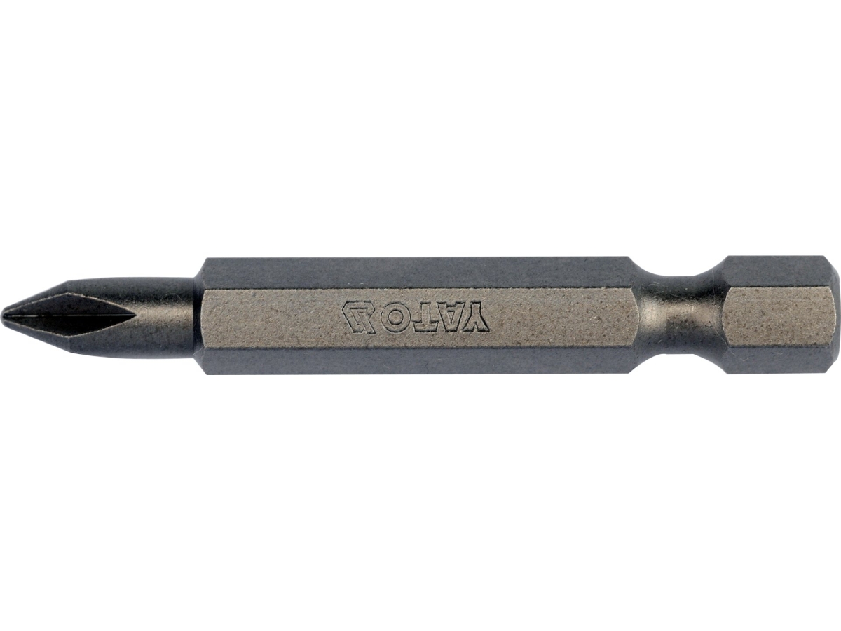 Bit philips PH1 50 mm do wkrętarki, stalowy, z sześciokątnym trzonkiem 1/4 cala YATO YT-78151