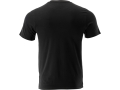 T-shirt roboczy czarny, widok z tyłu YATO YT-78420