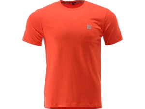 T-shirt męski YATO 200g bawełniany pomarańczowy przedłużany rozmiar XL YT-78435